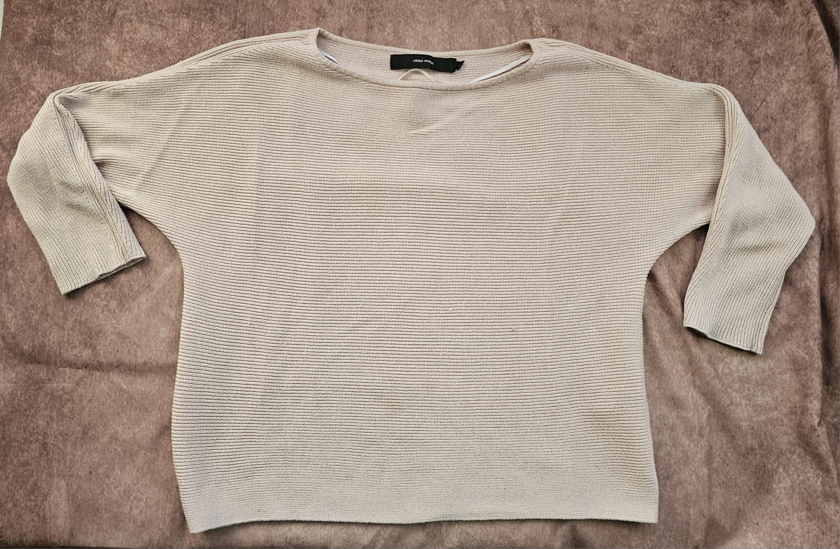 Vero Moda Ribbed Knit Jumper – Size S | Pre-Loved