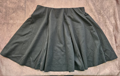 Alcott Black Skater Mini Skirt – Size S | Pre-Loved