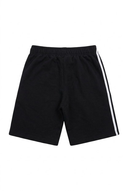 Black Sports Shorts Back – White Background