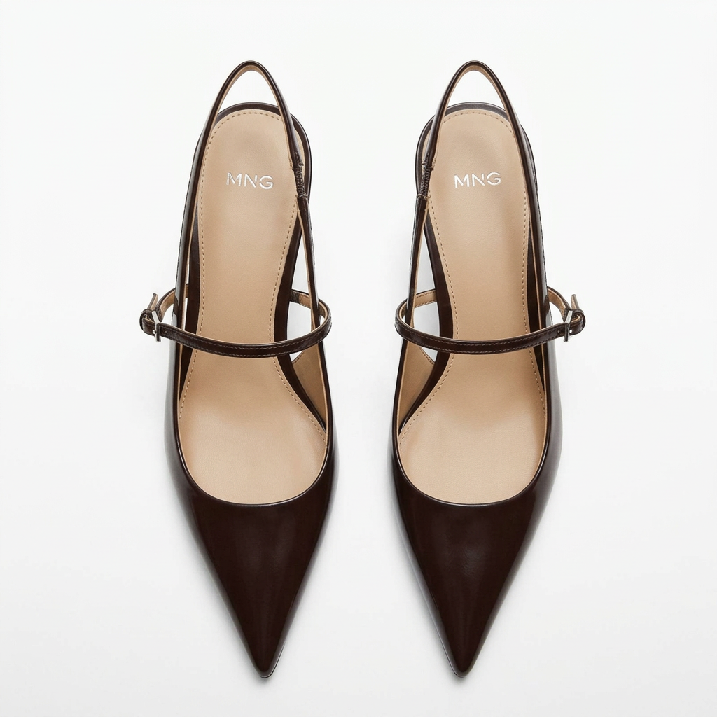 Mango Slingbacks – Flat lay