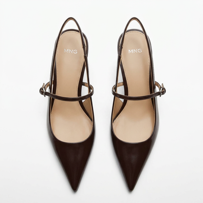 Mango Slingbacks – Flat lay