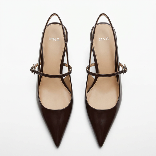 Mango Slingbacks – Flat lay