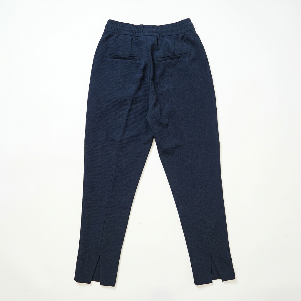 Navy Trousers White BG – 1
