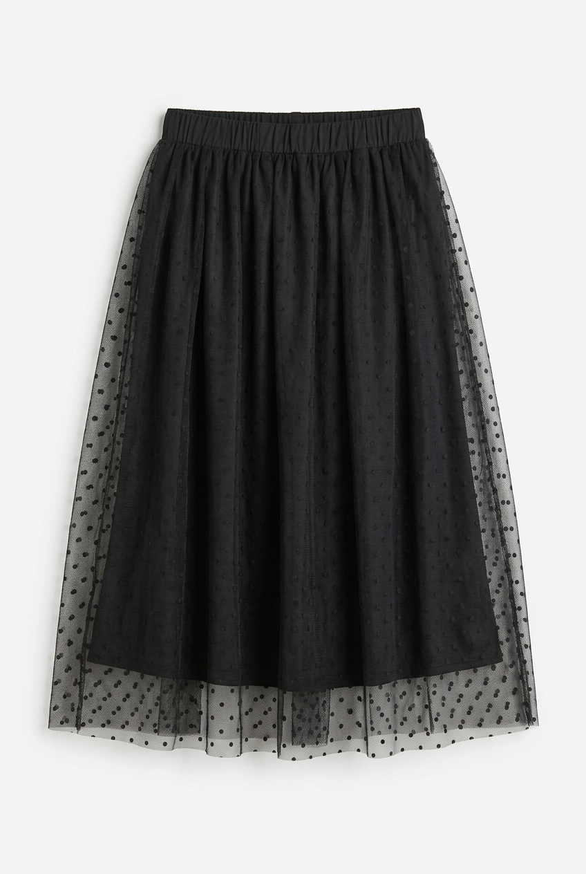 Professionally presented skirt with reduced creases