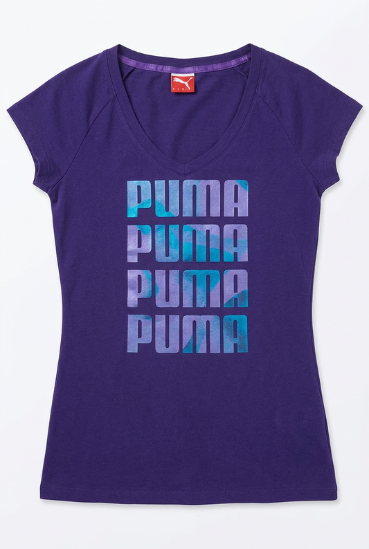 Purple Tee Front – White Background
