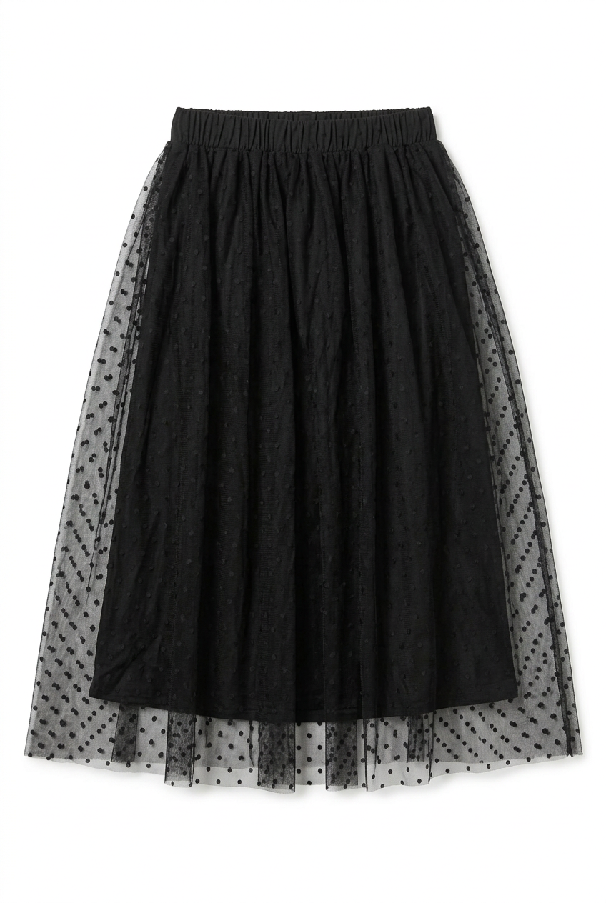 White-background skirt preview