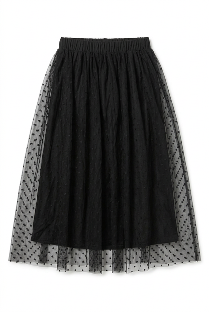 White-background skirt preview